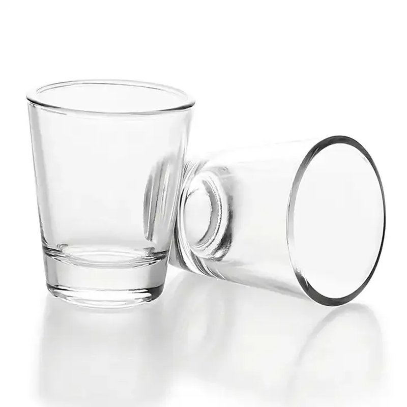 Custom Logo Small Bullet Shot Glass Wine Whiskey Cup