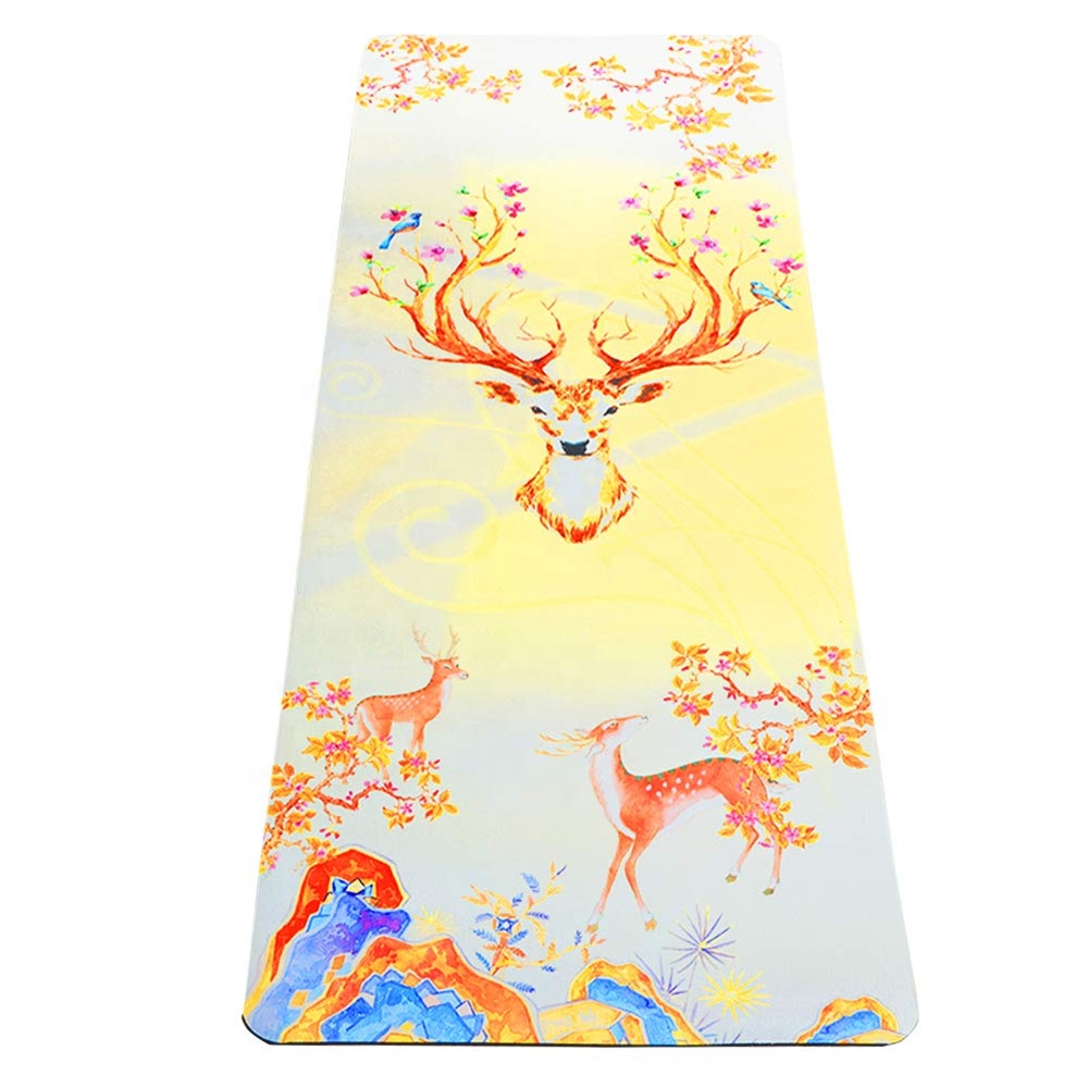 High quality suede yoga mats